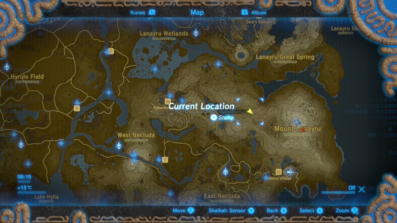 Zelda Breath Of The Wild Memory Location 6 