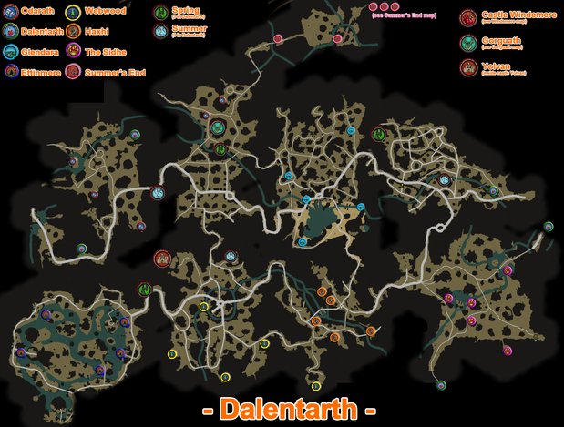 Kingdoms Of Amalur Re Reckoning Lorestones Map Guide Gamesradar