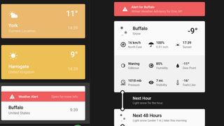 Weather Timeline Forecast
