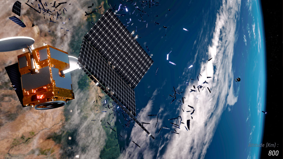 Mysterious Russian satellite breaks up in orbit, building cloud of particles
