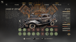 Collect parts to expand your car collection