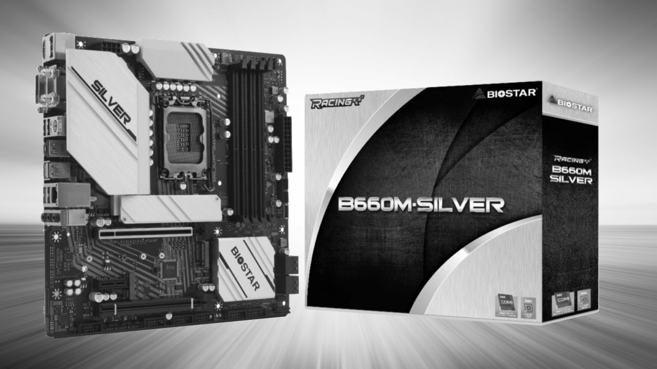 Biostar B660M Silver Motherboard Review: Competent and Affordable