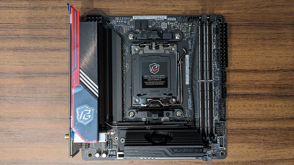 Asrock B E Pg Itx Wifi Motherboard Review Pc Gamer