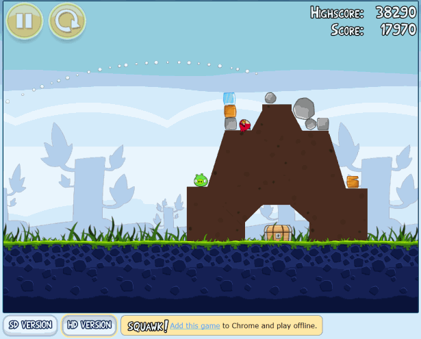 siti WebGL Angry Birds