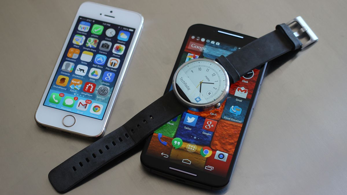 use android watch with iphone