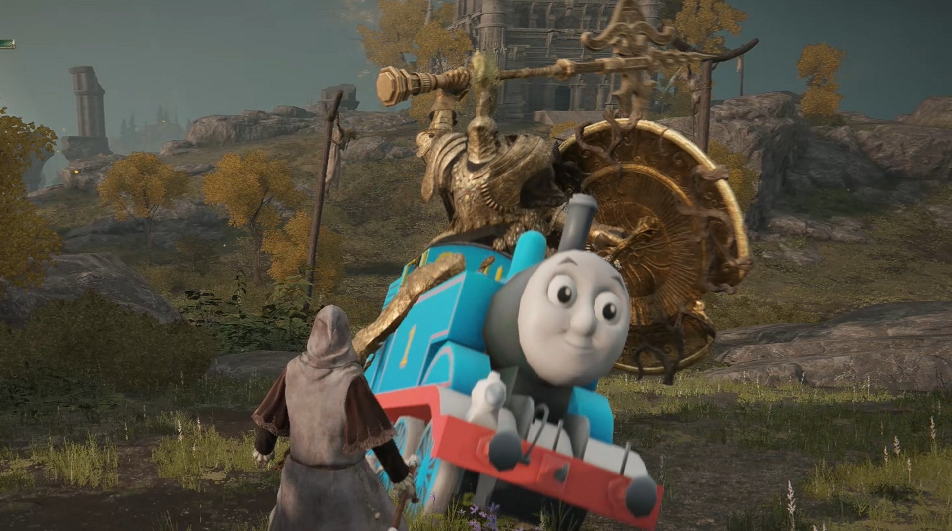  Thomas the Tank Engine is in Elden Ring now 