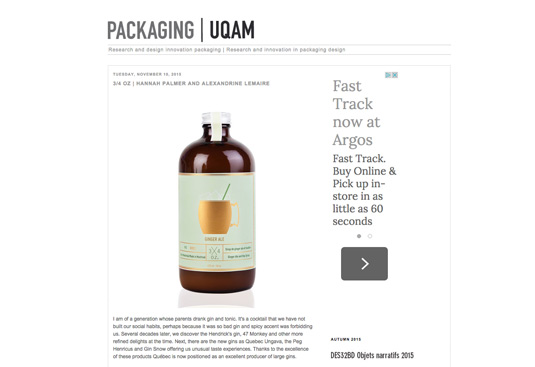 Packaging UQAM