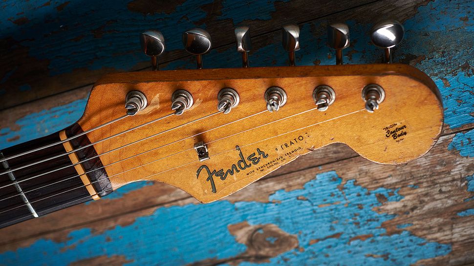 Under the microscope Gary Moore's Fiesta Red Fender Stratocaster