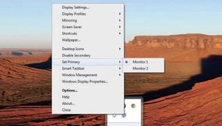 12 Primary monitor selection