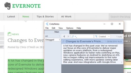 evernote android shortcut to note