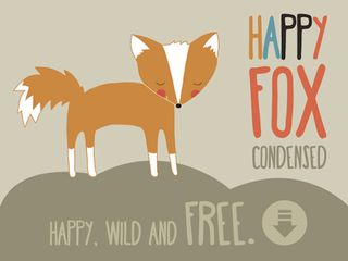 Fuentes de escritura libre Happy Fox