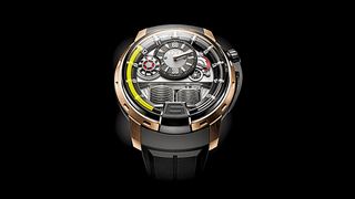 HYT H1 Black DLC and Pink Gold