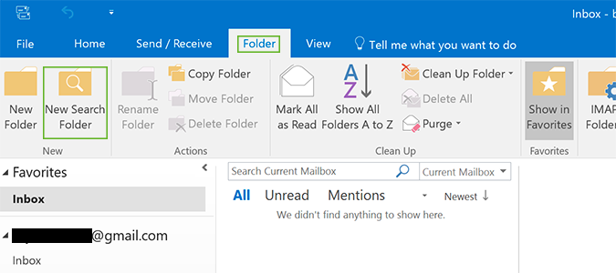 How To Set Up An All Mail Folder In Outlook Laptop Mag