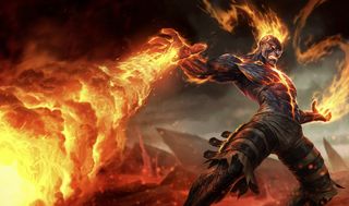 Anthropomorphic lava