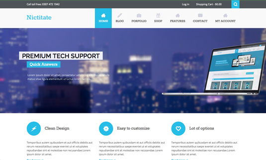 Adds a professional touch to any website