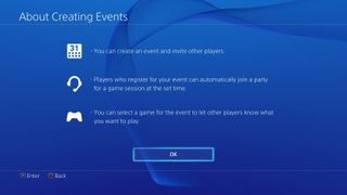35 Set up Events on your PS4