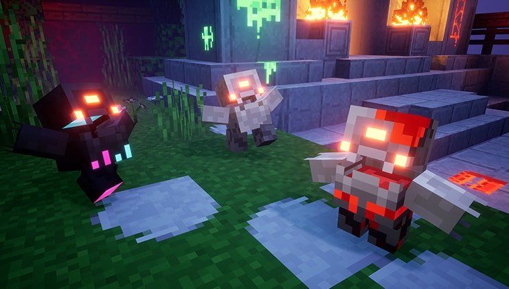 Minecraft Dungeons Season Luminous Nights Features New Pets