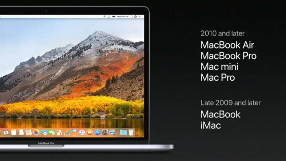 macos high sierra latest release