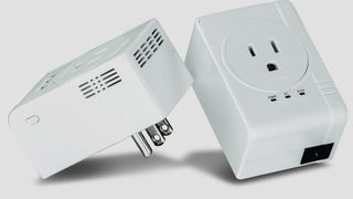 TrendNet Powerline 500 AV Nano Adapter Kit with Built In Outlet