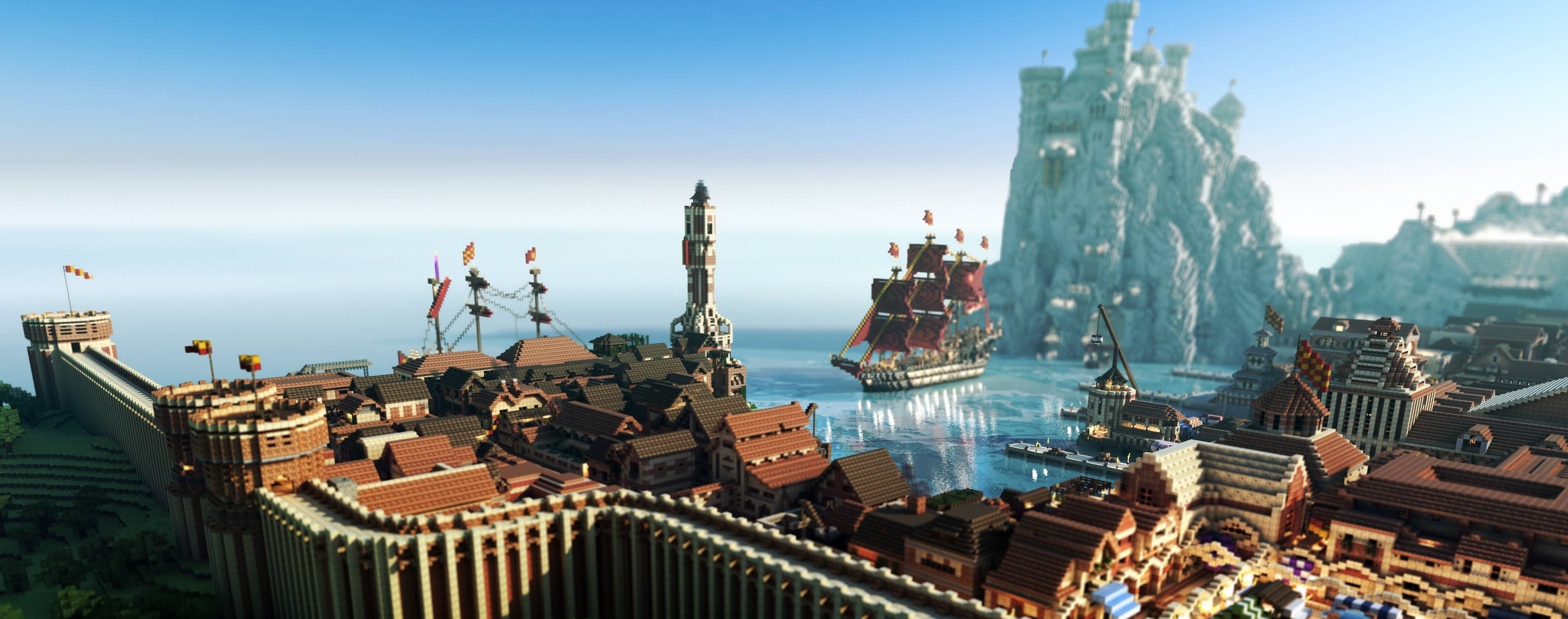 Minecraft Game of Thrones project builds a blocky Westeros | PC Gamer 