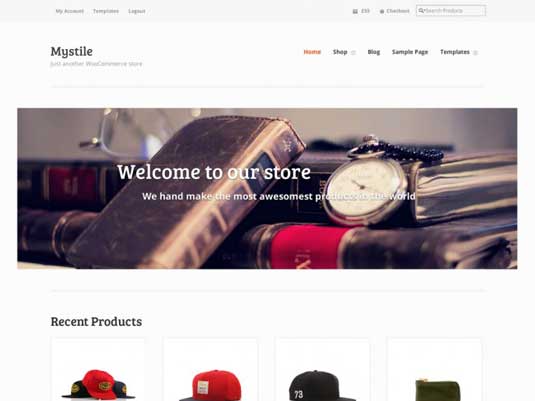 Free WordPress themes - Mystile