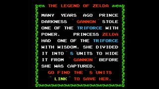 The Legend of Zelda NES 1987