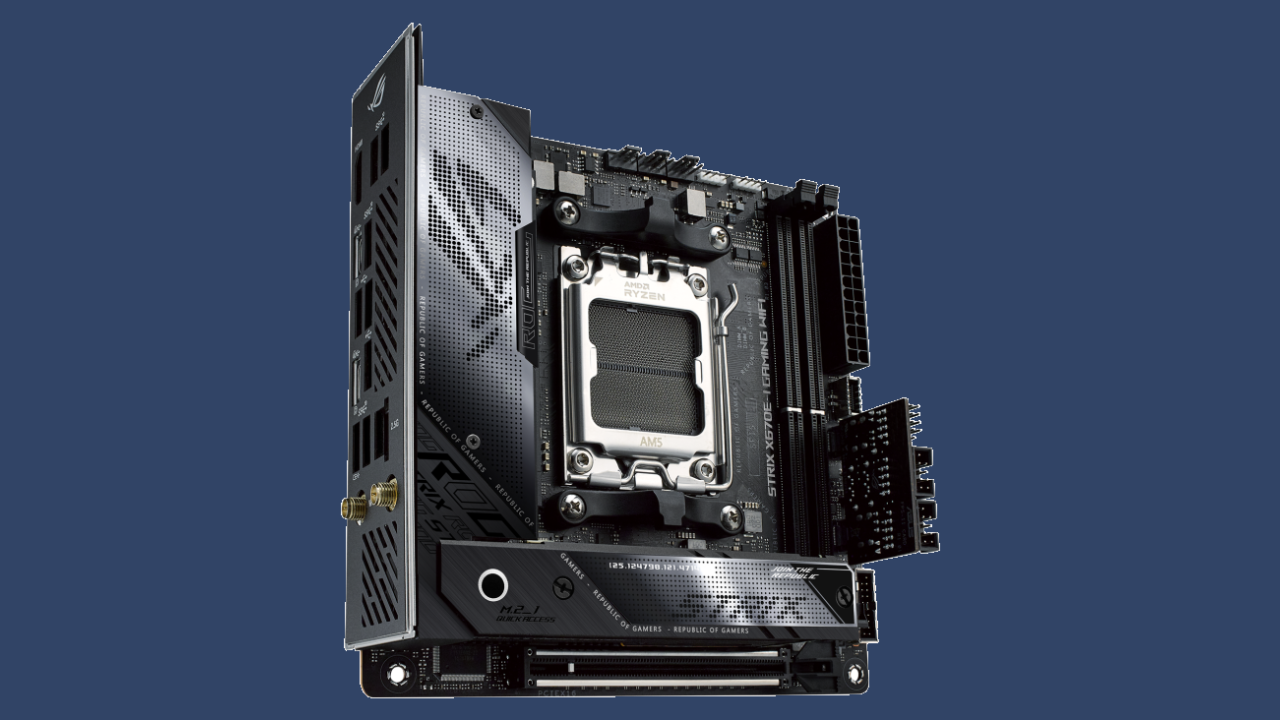 Puny Asus Mini-ITX motherboard has a chipset on a stick