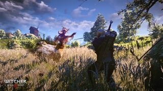 The Witcher 3 Wild Hunt Dealing with a Noonwraith