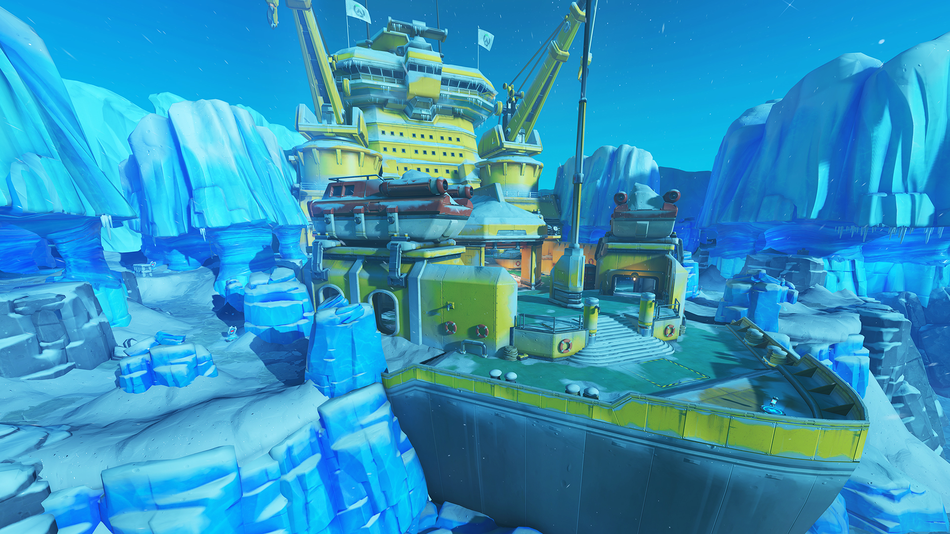  Overwatch 2's new Antarctic map has ice drills, fishing, and immortal penguins 