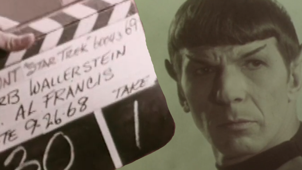 This exclusive Star Trek blooper reel shows a lighter side of Spock in never before seen footage