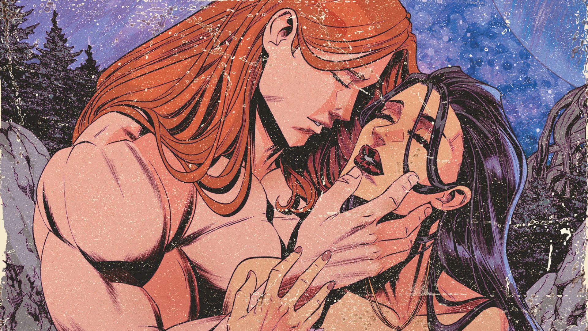 Wally pulls a Fabio for the Flash 2022 Annual