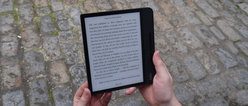 Amazon Kindle Oasis Review Techradar