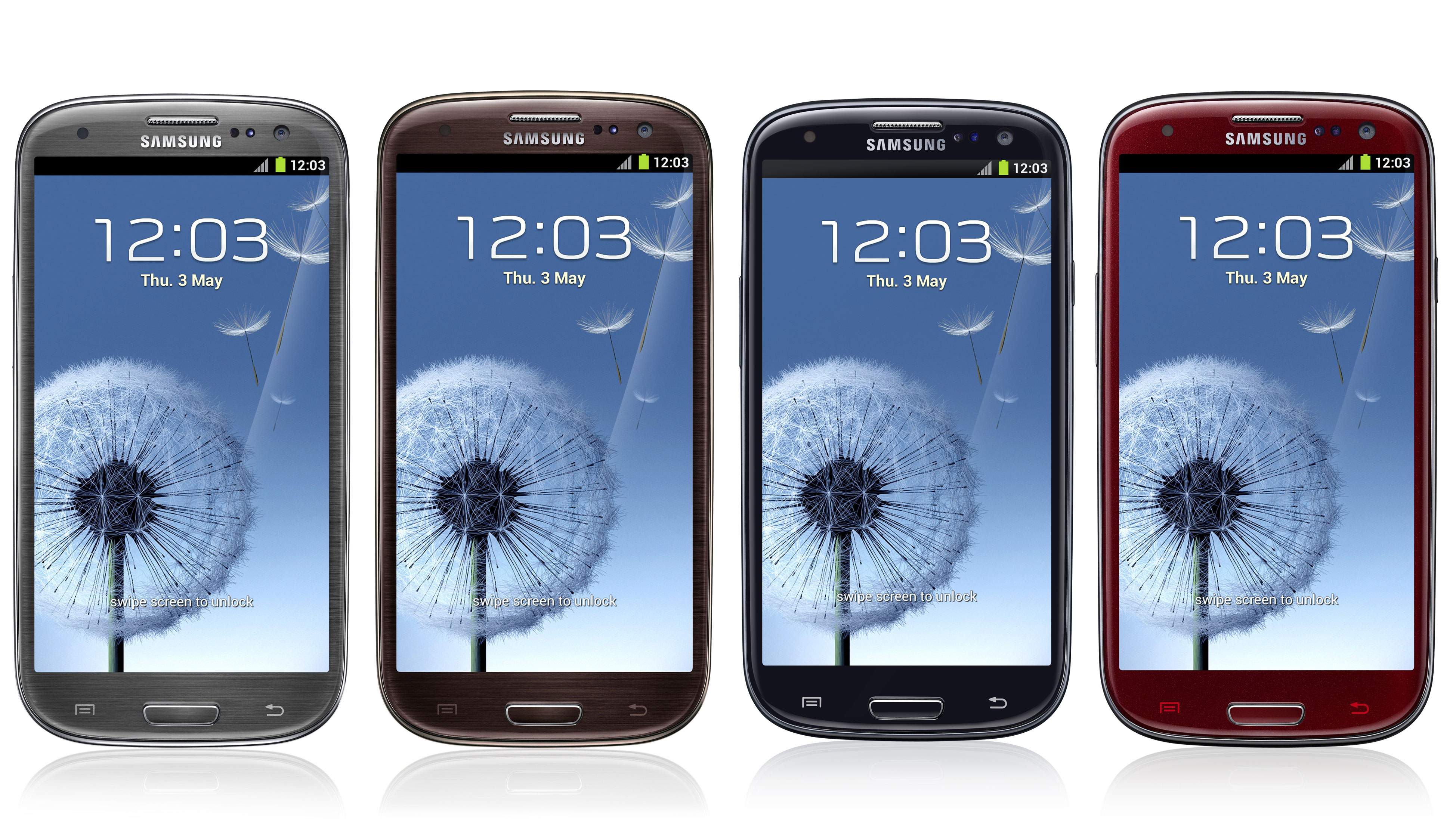 Samsung Galaxy s 3 2012 года