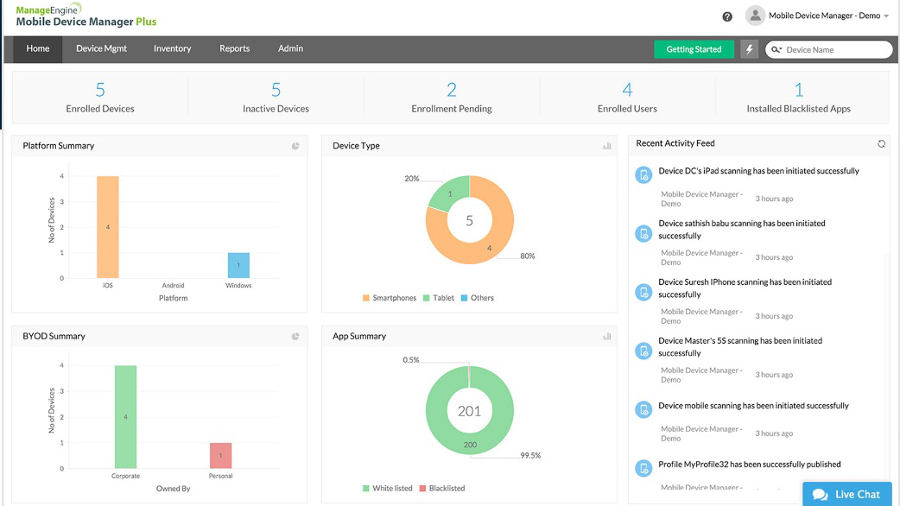 Mobile Device Manager Plus