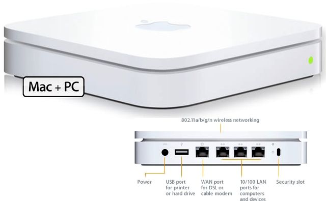 apple airport extreme router firewall