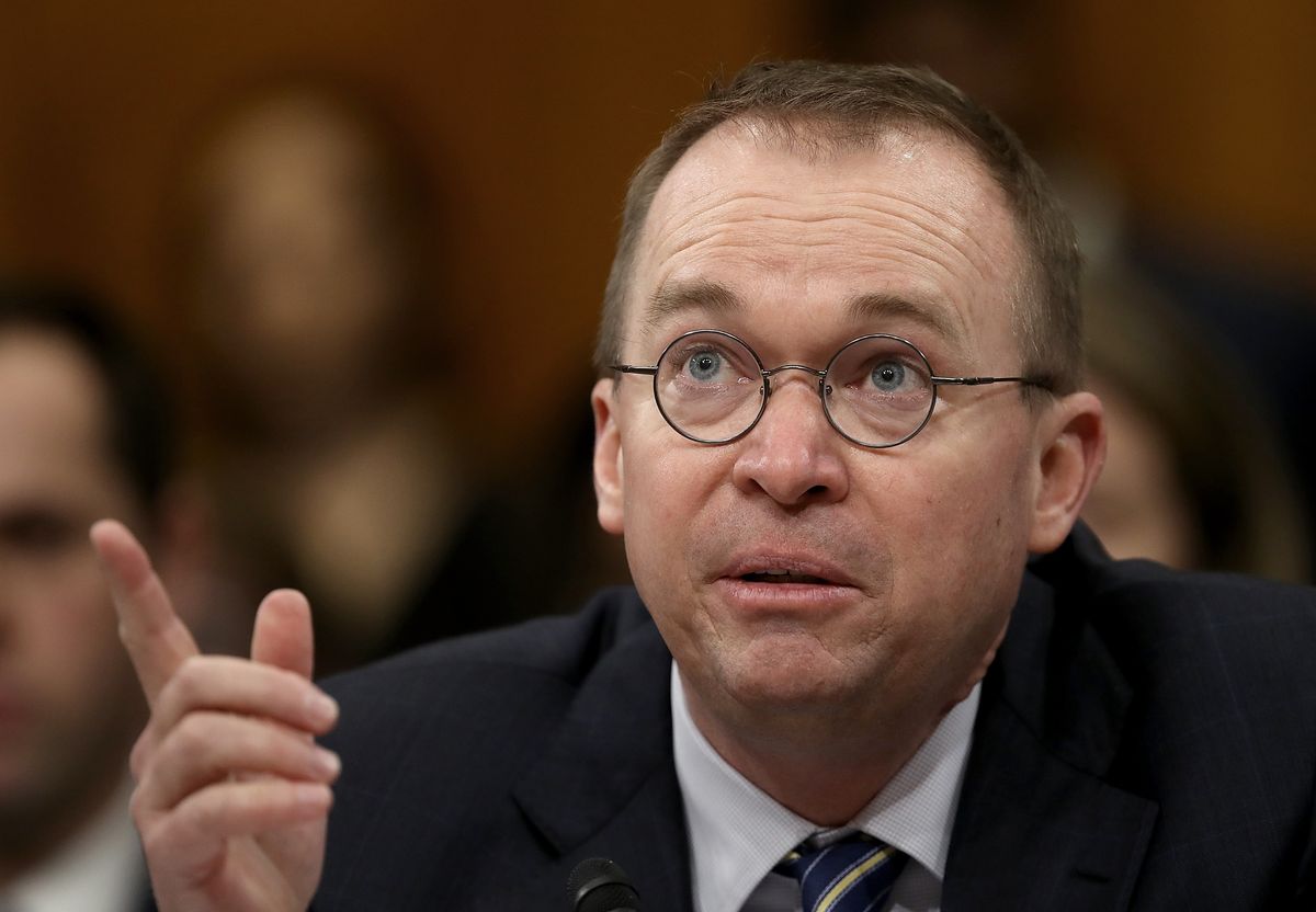 Trump Names Budget Director Mick Mulvaney As Acting Chief Of Staff