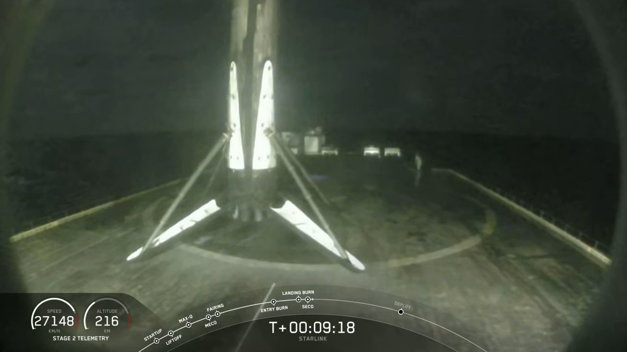 SpaceX Launches 60 Starlink Satellites And Lands Rocket In Dazzling