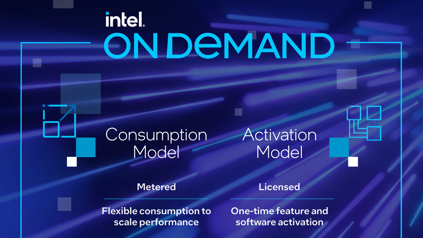Intel официально запускает процессорную платформу с оплатой по факту использования