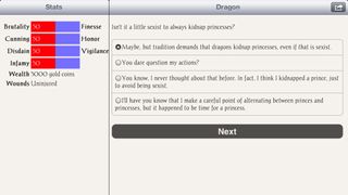 Choice of the Dragon universal