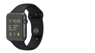 Watch Sport 42mm Space Grey Aluminium Case with Black Sport Band