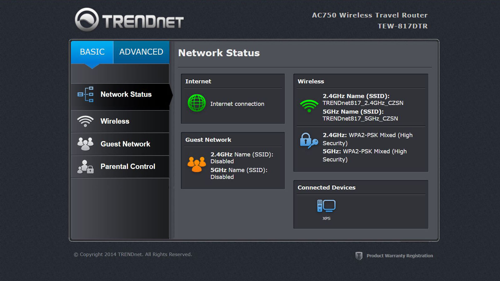 Trendnet TEW-817DTR