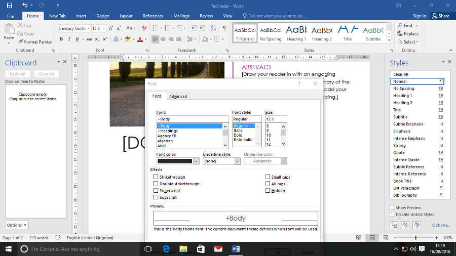 How to write double subscript in word