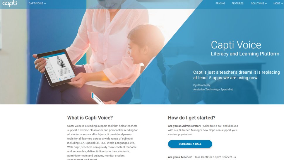 Capti Voice - Speech synthesis for the education sector