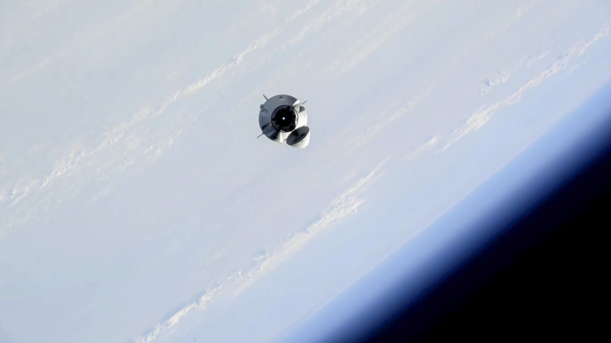 SpaceX Crew-6 mission's approach to space station captured in breathtaking video