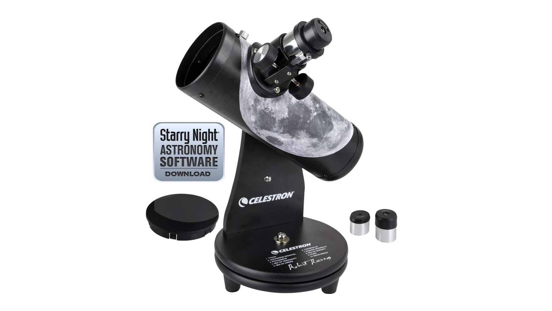 Save 10% on a great beginner astronomy gift: Celestron 76mm Signature Series FirstScope