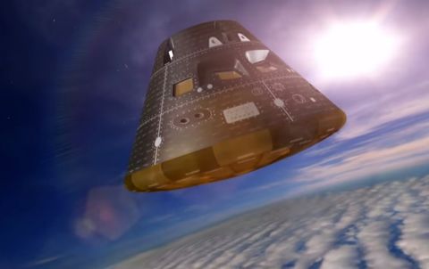 Daring Orion Spaceship Test Flight Is Nasa S St Step Toward Mars Space