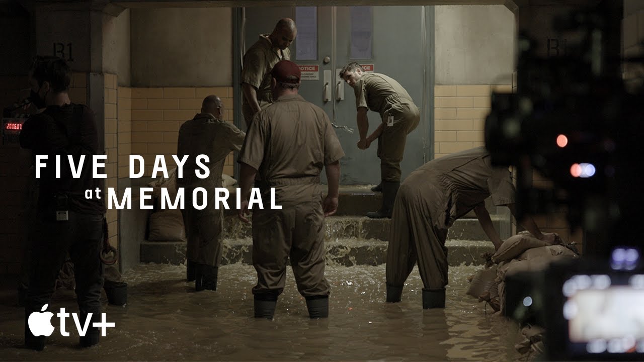 See how the storm was recreated for Apple’s drama Five Days at Memorial