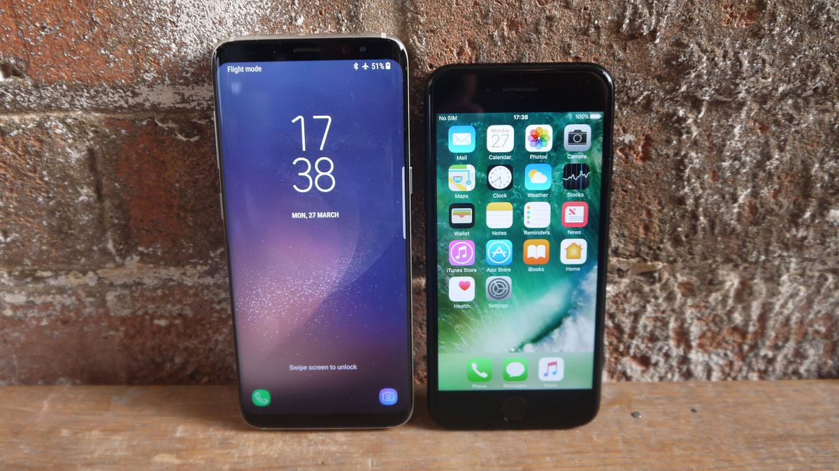 Samsung Galaxy S8 Vs Iphone