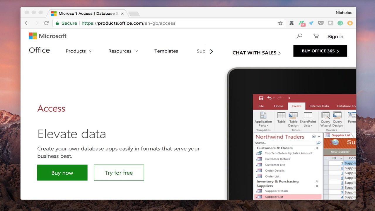 Microsoft Access