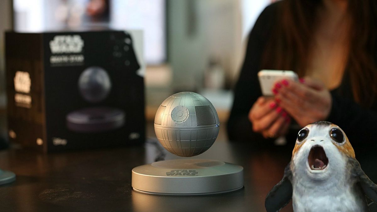 Sweet and holy Star Wars, there's a levitating Death Star speaker and it's $25 off